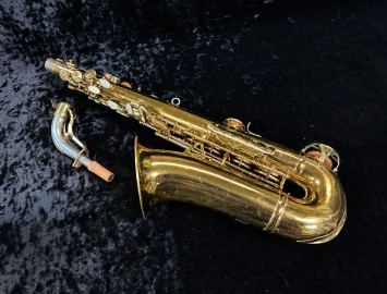 Photo Vintage King Super 20 Full Pearls Alto Saxophone, Serial #313412